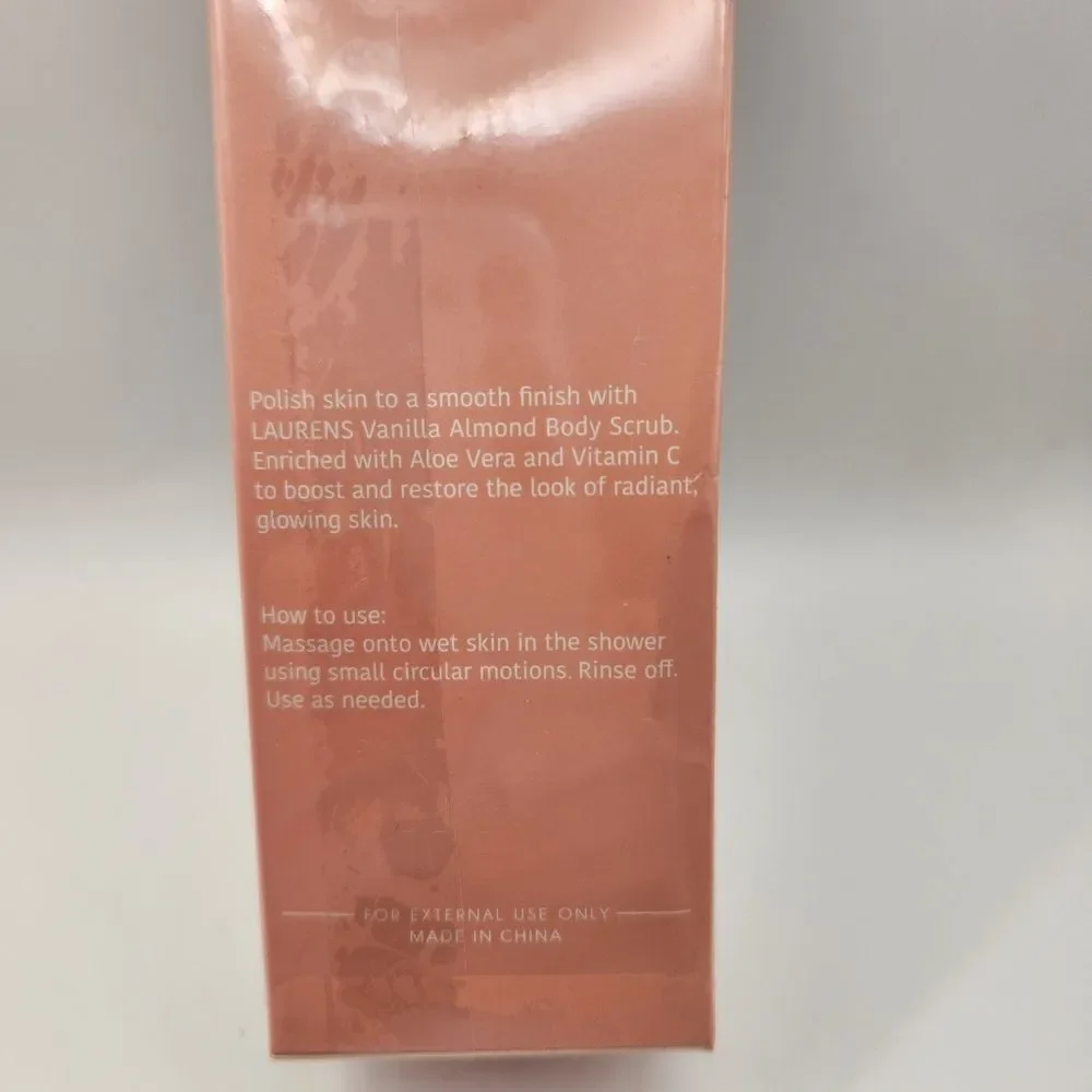 Laurens Vanilla Almond Body Scrub 3.5 fl.oz